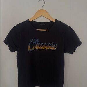 MOTHER - THE ITTY BITTY GOODIE GOODIE CROP - CLASSIC